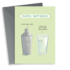 Cute & Funny Mixer Birthday Card