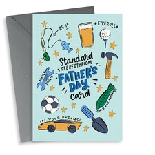 thortful Stereotypical Hobbies Father's Day Card For Dad