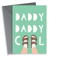 thortful Funny Socks & Sandals Father's Day Card For Daddy