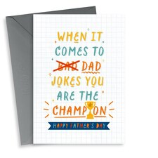 thortful Funny Dad Joke Father's Day Card