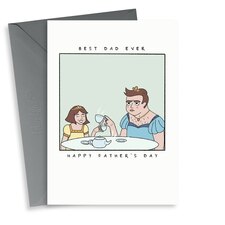 thortful Funny Princess Father's Day Card