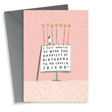 thortful Cute Cake Birthday Card For Friend