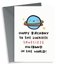 Cute Birthday Card For Husband