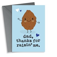 thortful Raisin Pun Father's Day Card