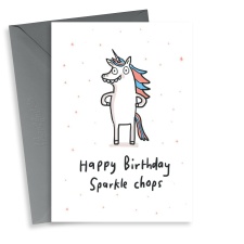 Fun Unicorn Birthday Card