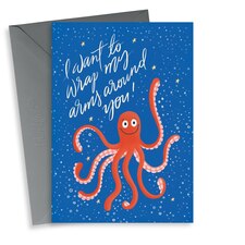 Heartfelt Octopus Friendship Card