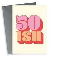 thortful Modern 50th Birthday Card