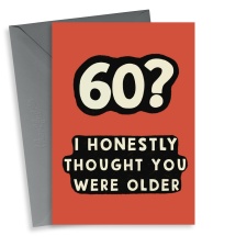 Cheeky 60th Birthday Card