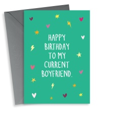 Funny Birthday Card For Boyfriend