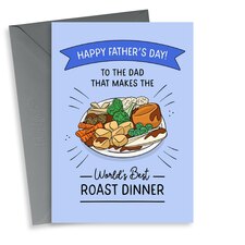 thortful Roast Dinner Father's Day Card