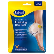 Scholl ExpertCare Exfoliating Heel Peel 1 Pair