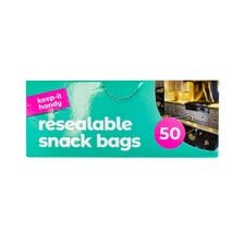 Keep It Handy Click Seal Snack Bags 50pk