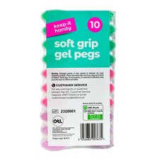 Keep It Handy Soft Grip Gel Pegs 10pk