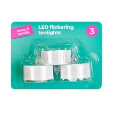 Keep It Handy LED Flickering Tealights 3pk