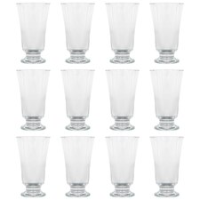 LAV Troya Glass Footed Tumblers - 150ml - Pack of 12