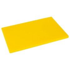 Argon Tableware Plastic Chopping Board - 45cm x 30cm - Yellow