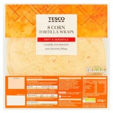 Tesco Corn Tortillas X8 320G