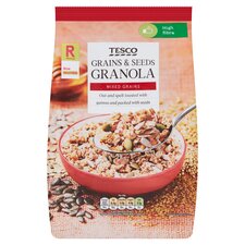 Tesco Grains & Seeds Granola 500G