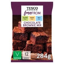 Tesco Free From Chocolate Brownie Mix 284G