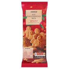 Tesco Mini Gingerbread Men 100G