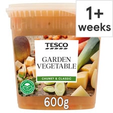 Tesco Vegetable Soup 600G