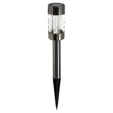 Tesco Solar Black Nickel Stake Light