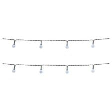 Tesco 100 Solar White Berry String Lights