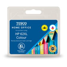 Tesco Remanufactured HP 62 XL Colour Ink Cartridge