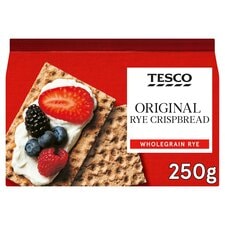 Tesco Original Rye Crisp Bread 250G