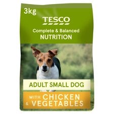 Tesco Chicken Small Dog Dry Dog Food 3Kg