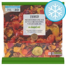 Tesco Mediterranean Style Roasting Vegetables 700G