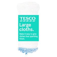 Tesco Large Dishcloth Roll 4 Pack