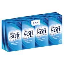 Tesco Soft Pocket Tissues 8 Pack