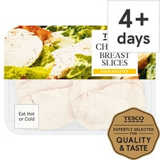 Tesco Sliced Roast Cooked Chicken Breast 360G