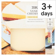 Tesco Vanilla Cheesecake 540G