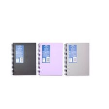 Tesco A5 Wiro Notebook 160 Pages Assorted