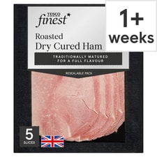 Tesco Finest Roast Dry Cured Ham 125G