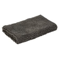 Tesco Microchenille Bath Mat Grey