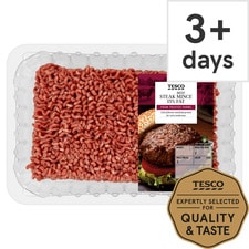 Tesco Beef Steak Mince 750G 15% Fat