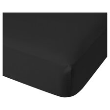 Tesco Fitted Sheet Black Double