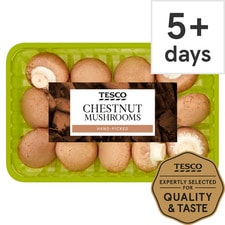 Tesco Family Pack Chestnut Vitamin D Mushrooms 485G