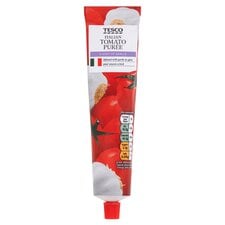 Tesco Tomato Puree With Garlic 135G