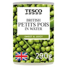 Tesco Petit Pois 290G