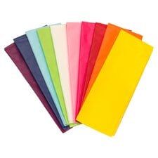 Tesco Multi Colour Pack Tissue 10 Pack