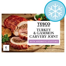 Tesco Frozen Turkey & Gammon Carvery Joint 1.05Kg