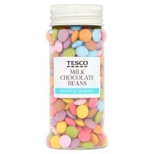 Tesco Milk Chocolate Beans 75G