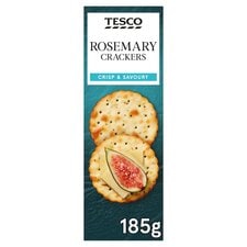 Tesco Rosemary Cracker 185G