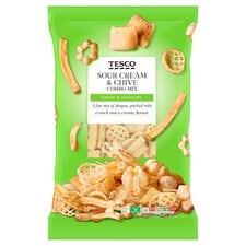 Tesco Sour Cream & Chive Combo Mix 150G