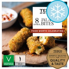 Tesco 8 Green Jalapeno Peppers Bites 160G