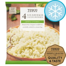 Tesco Cauliflower Rice 4 Pack 600G